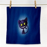 Funny cute cat Face Towel Front