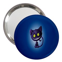 Funny Cute Cat 3  Handbag Mirrors