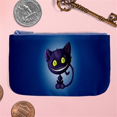 Funny Cute Cat Large Coin Purse