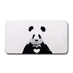 Panda Love Heart Medium Bar Mats