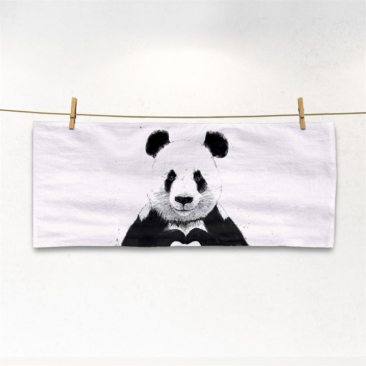 Panda Love Heart Cosmetic Storage Cases