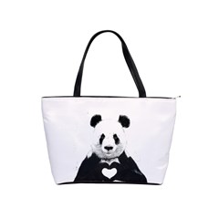 Panda Love Heart Shoulder Handbags by BangZart