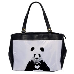 Panda Love Heart Office Handbags by BangZart