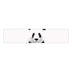 Panda Love Heart Velvet Scrunchie by BangZart