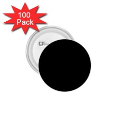 Black 1 75  Buttons (100 Pack)  by BangZart