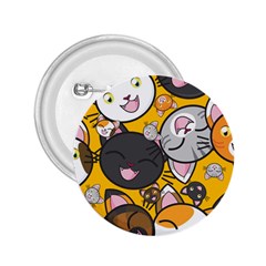 Cats Cute Kitty Kitties Kitten 2 25  Buttons by BangZart