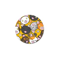 Cats Cute Kitty Kitties Kitten Golf Ball Marker (4 Pack) by BangZart