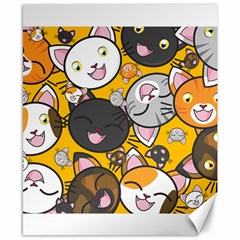 Cats Cute Kitty Kitties Kitten Canvas 8  X 10  by BangZart