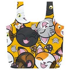 Cats Cute Kitty Kitties Kitten Full Print Recycle Bags (l)  by BangZart