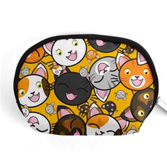 Cats Cute Kitty Kitties Kitten Accessory Pouches (medium)  by BangZart