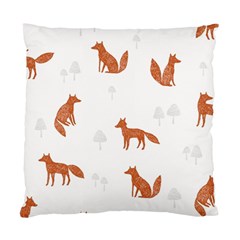 Fox Animal Wild Pattern Standard Cushion Case (one Side) by BangZart