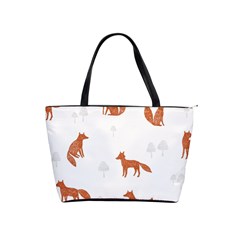 Fox Animal Wild Pattern Shoulder Handbags by BangZart