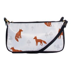 Fox Animal Wild Pattern Shoulder Clutch Bags by BangZart