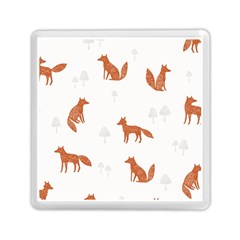 Fox Animal Wild Pattern Memory Card Reader (square)  by BangZart