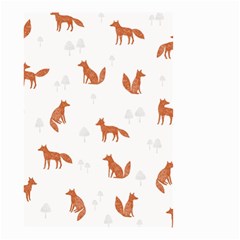 Fox Animal Wild Pattern Small Garden Flag (two Sides) by BangZart