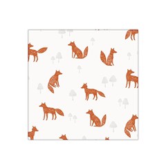 Fox Animal Wild Pattern Satin Bandana Scarf by BangZart