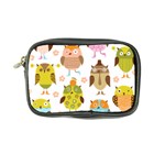 Cute Owls Pattern Coin Purse Front