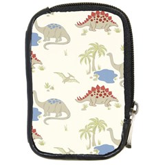 Dinosaur Art Pattern Compact Camera Cases by BangZart