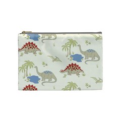 Dinosaur Art Pattern Cosmetic Bag (medium)  by BangZart