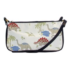 Dinosaur Art Pattern Shoulder Clutch Bags by BangZart