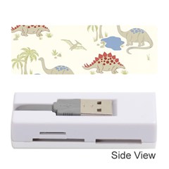 Dinosaur Art Pattern Memory Card Reader (stick)  by BangZart