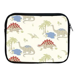 Dinosaur Art Pattern Apple Ipad 2/3/4 Zipper Cases by BangZart