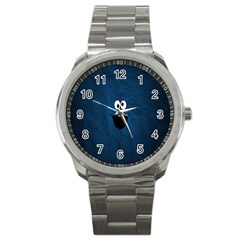 Funny Face Sport Metal Watch by BangZart