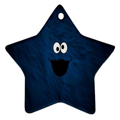 Funny Face Star Ornament (two Sides) by BangZart