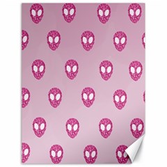 Alien Pattern Pink Canvas 18  X 24   by BangZart