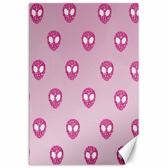 Alien Pattern Pink Canvas 20  X 30   by BangZart