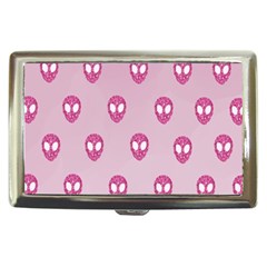 Alien Pattern Pink Cigarette Money Cases by BangZart