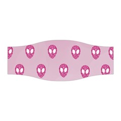 Alien Pattern Pink Stretchable Headband by BangZart