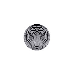 Tiger Head 1  Mini Buttons by BangZart