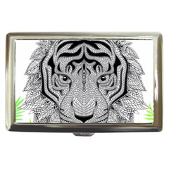 Tiger Head Cigarette Money Cases by BangZart