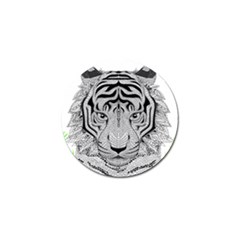 Tiger Head Golf Ball Marker (10 Pack) by BangZart