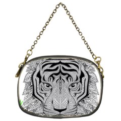 Tiger Head Chain Purses (two Sides)  by BangZart