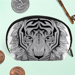 Tiger Head Accessory Pouches (large)  by BangZart