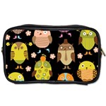 Cute Owls Pattern Toiletries Bags 2-Side Front