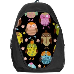 Cute Owls Pattern Backpack Bag by BangZart