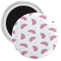 Watermelon Wallpapers  Creative Illustration And Patterns 3  Magnets by BangZart