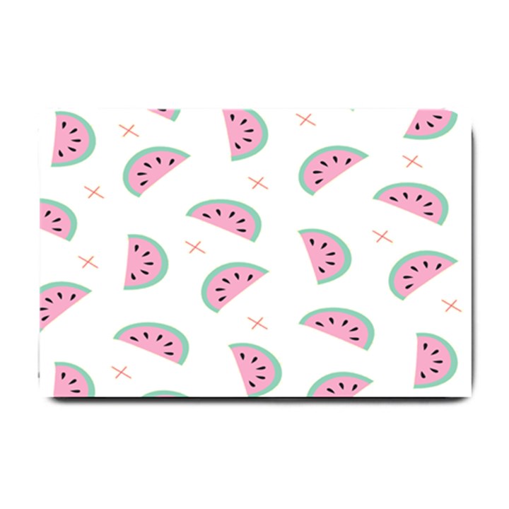 Watermelon Wallpapers  Creative Illustration And Patterns Small Doormat 