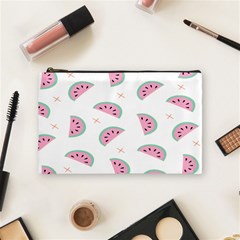 Watermelon Wallpapers  Creative Illustration And Patterns Cosmetic Bag (medium)  by BangZart