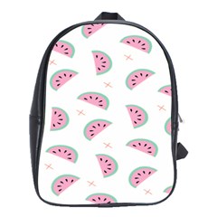 Watermelon Wallpapers  Creative Illustration And Patterns School Bags(large)  by BangZart