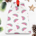 Watermelon Wallpapers  Creative Illustration And Patterns Bell Ornament (Two Sides) Front