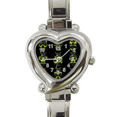 Beetles Insects Bugs Heart Italian Charm Watch by BangZart