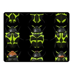 Beetles Insects Bugs Fleece Blanket (small) by BangZart