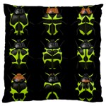 Beetles Insects Bugs Standard Flano Cushion Case (Two Sides) Back