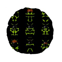 Beetles Insects Bugs Standard 15  Premium Flano Round Cushions by BangZart