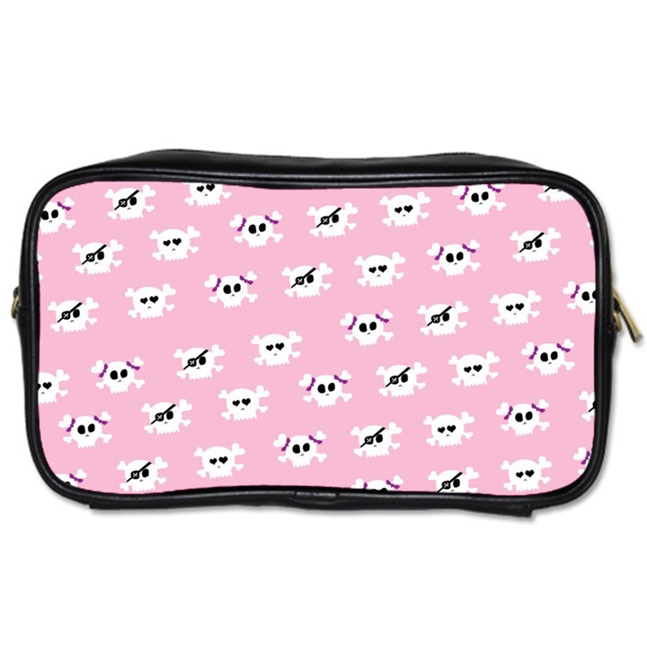 Girly Girlie Punk Skull Toiletries Bags