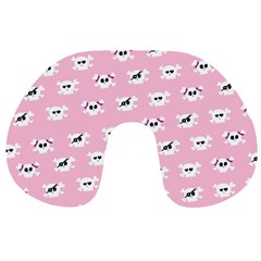 Girly Girlie Punk Skull Travel Neck Pillows by BangZart